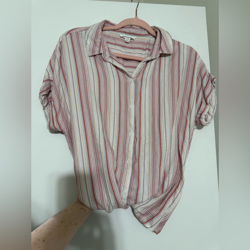 Beachlunchlounge Multicolor Striped Shirt